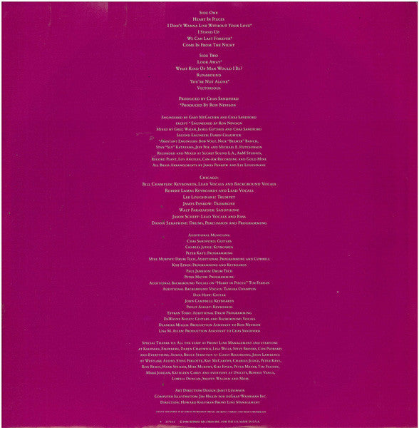 Chicago (2) : Chicago 19 (LP, Album, RP)