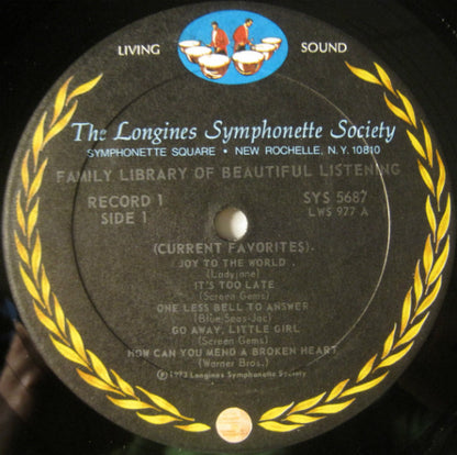 The Longines Symphonette : Current Favorites  (Box + 3xLP)