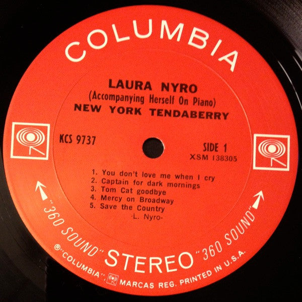 Laura Nyro : New York Tendaberry (LP, Album)