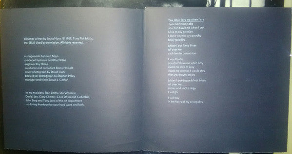 Laura Nyro : New York Tendaberry (LP, Album)