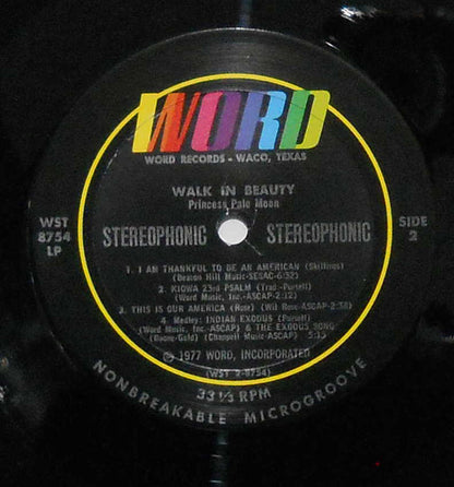 Princess Pale Moon : Walk In Beauty (LP, Album)