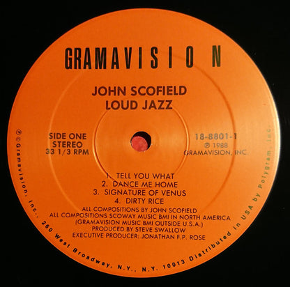 John Scofield : Loud Jazz (LP, Album)