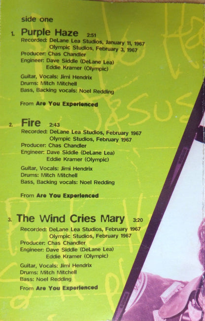 Jimi Hendrix : Experience Hendrix - The Best Of Jimi Hendrix (Cass, Comp, Two)