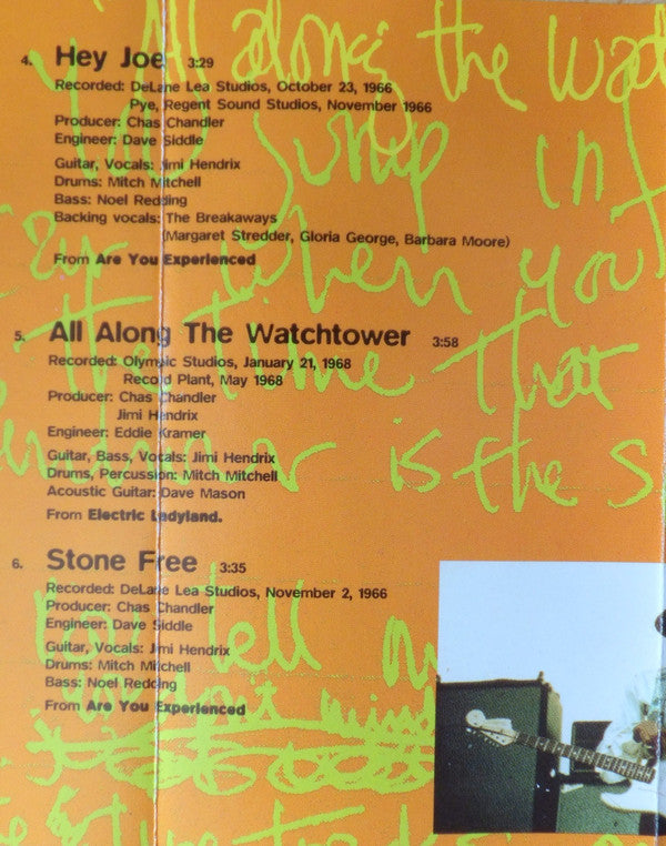 Jimi Hendrix : Experience Hendrix - The Best Of Jimi Hendrix (Cass, Comp, Two)