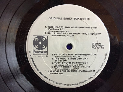 Various : Original Early Top 40 Hits (2xLP, Comp)