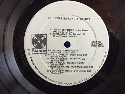 Various : Original Early Top 40 Hits (2xLP, Comp)