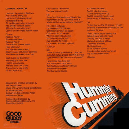 Ed Bruce : Hummin' Cummins (7")