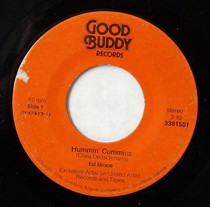 Ed Bruce : Hummin' Cummins (7")
