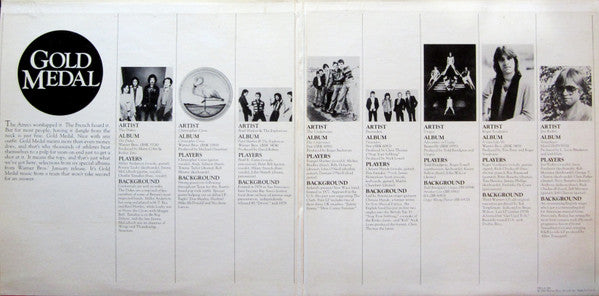 Various : Gold Medal (2xLP, Comp, Promo, Smplr)