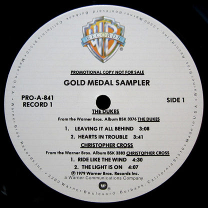 Various : Gold Medal (2xLP, Comp, Promo, Smplr)