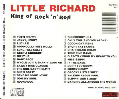 Little Richard : King Of Rock 'N' Roll - His 30 Greatest Hits  (CD, Comp)