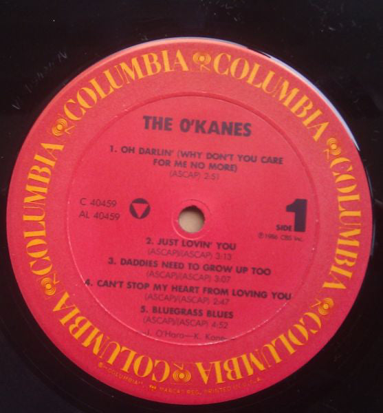 The O'Kanes : The O'Kanes (LP, Album, Car)