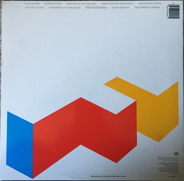 Foreigner : Agent Provocateur (LP, Album, Club, Car)