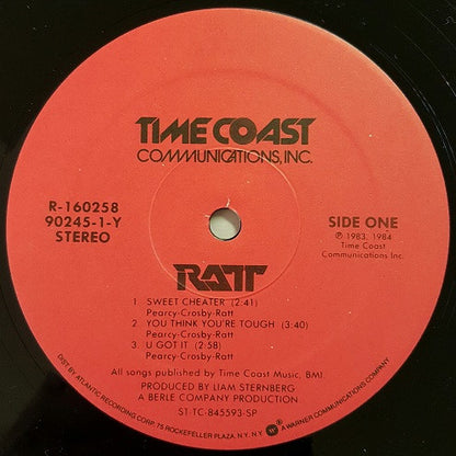 Ratt : Ratt (12", EP, Club, RCA)