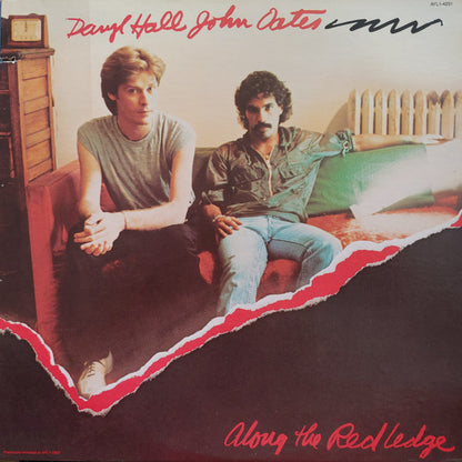 Daryl Hall & John Oates : Along The Red Ledge (LP, Album, RE)