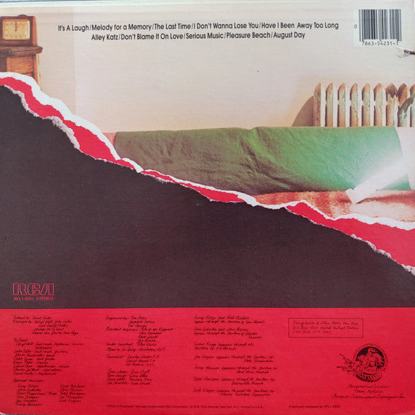Daryl Hall & John Oates : Along The Red Ledge (LP, Album, RE)