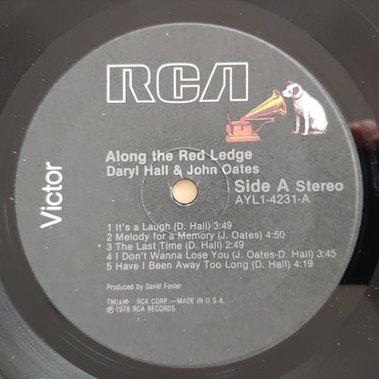 Daryl Hall & John Oates : Along The Red Ledge (LP, Album, RE)