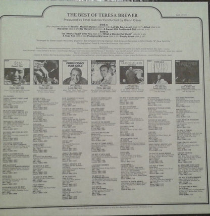 Teresa Brewer : The Best Of Teresa Brewer (LP, Comp)