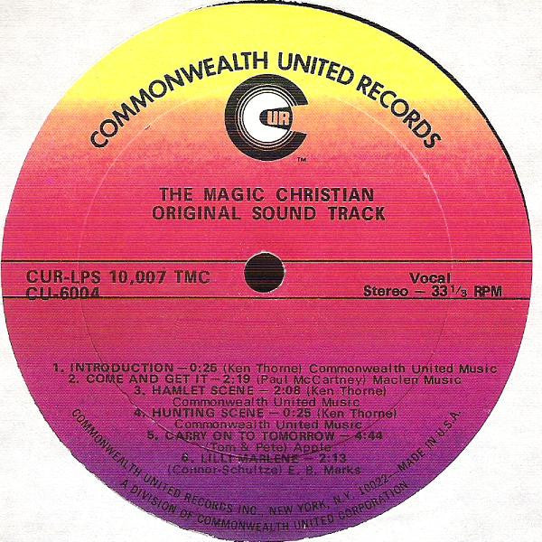 Peter Sellers & Ringo Starr : The Magic Christian (Original Sound Track) (LP)