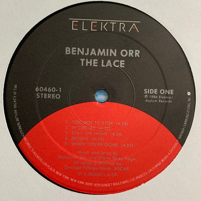 Benjamin Orr : The Lace (LP, Album)