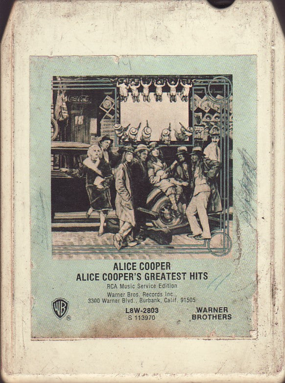 Alice Cooper : Alice Cooper's Greatest Hits (8-Trk, Comp, Club)