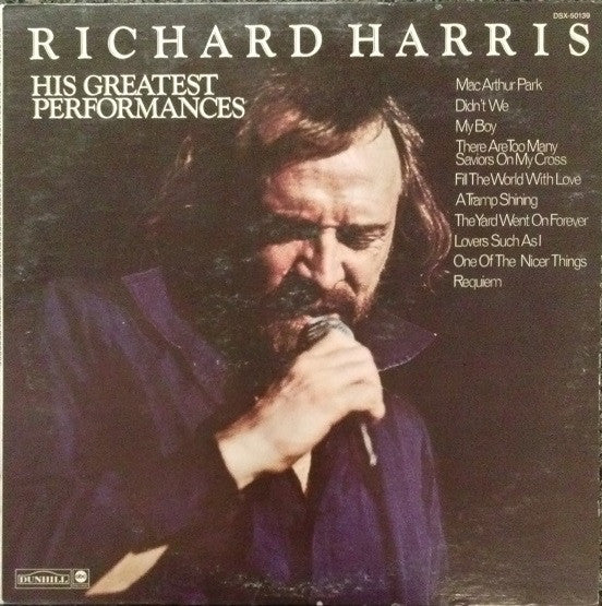 Richard Harris : His Greatest Performances (LP, Comp)