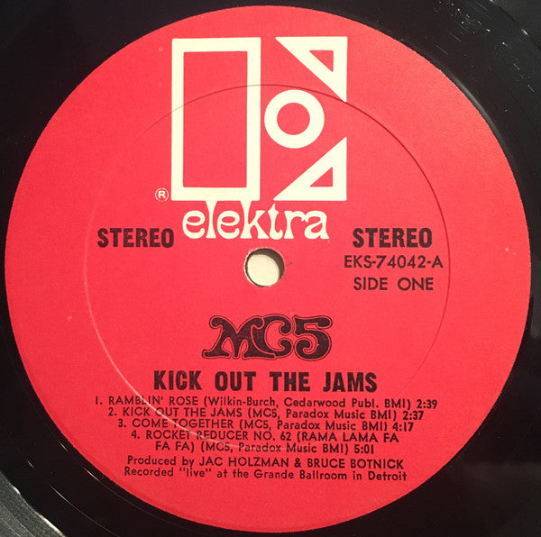 MC5 : Kick Out The Jams (LP, Album, RE, Cen)