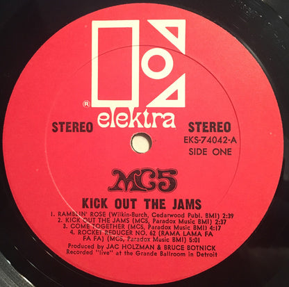 MC5 : Kick Out The Jams (LP, Album, RE, Cen)