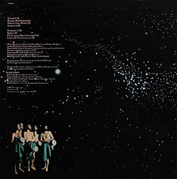 Supertramp : Crime Of The Century (LP, Album)