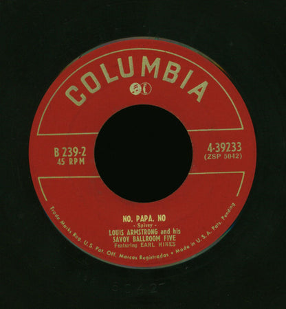 Louis Armstrong And Earl Hines : The Louis Armstrong Story - Volume III (Louis Armstrong And Earl Hines‎) (6x7", Comp, Mono + Box)