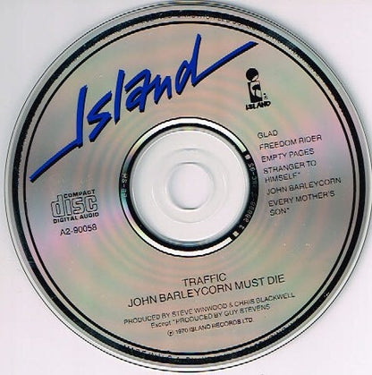 Traffic : John Barleycorn Must Die (CD, Album, Club, RE)