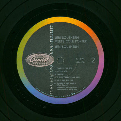 Jeri Southern : Jeri Southern Meets Cole Porter (LP, Album, Mono)