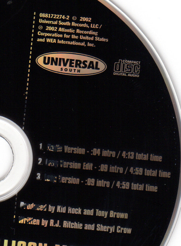 Kid Rock Featuring  Allison Moorer : Picture (CD, Single, UML)