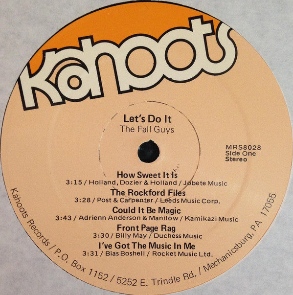 The Fall Guys (3) : Let's Do It (LP, Album)