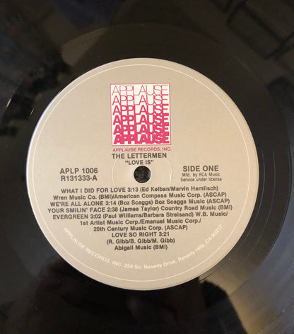 The Lettermen : Love Is... (LP, Album, Club)