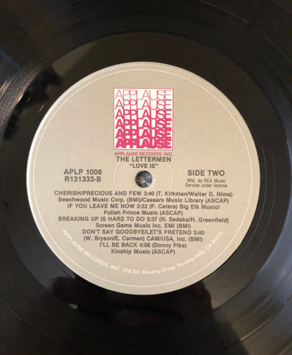The Lettermen : Love Is... (LP, Album, Club)