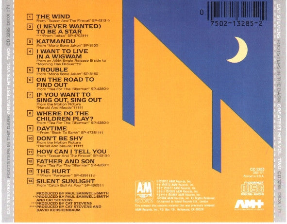 Cat Stevens : Footsteps In The Dark - Greatest Hits Volume Two (CD, Comp, Mad)