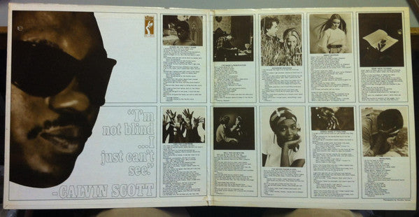 Calvin Scott : I'm Not Blind...I Just Can't See (LP, Album, Gat)