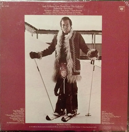 Andy Williams : Love Theme From "The Godfather" (Speak Softly Love) (LP, Album, San)