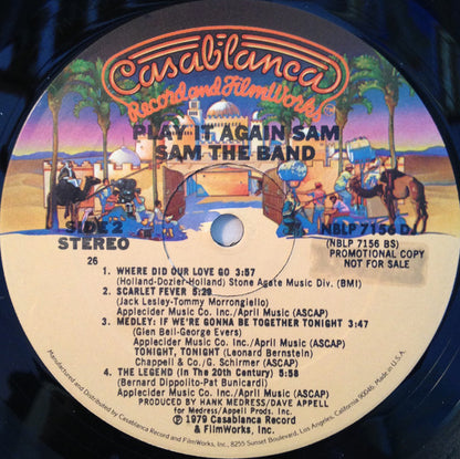 Sam The Band : Play It Again Sam (LP, Album, Promo)
