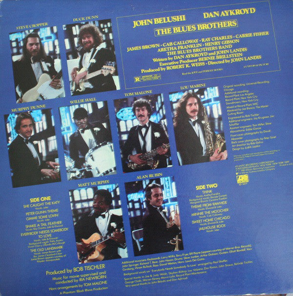 The Blues Brothers : The Blues Brothers (Original Soundtrack Recording) (LP, Album, SP-)