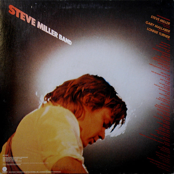 Steve Miller Band : Fly Like An Eagle (LP, Album, Jac)