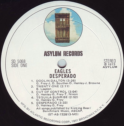 Eagles : Desperado (LP, Album, Mon)