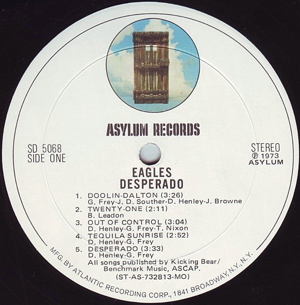 Eagles : Desperado (LP, Album, Mon)