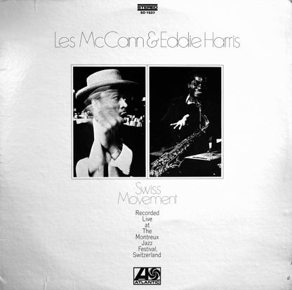 Les McCann & Eddie Harris : Swiss Movement (LP, Album, RE, RI )