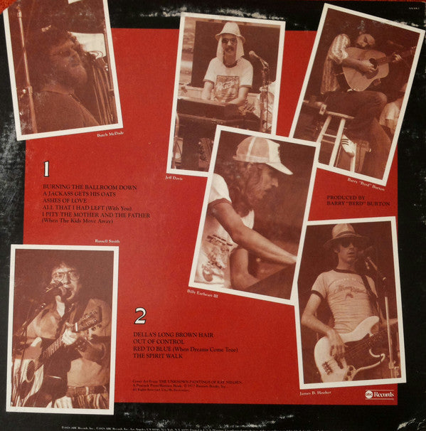 The Amazing Rhythm Aces : Burning The Ballroom Down (LP, Album)