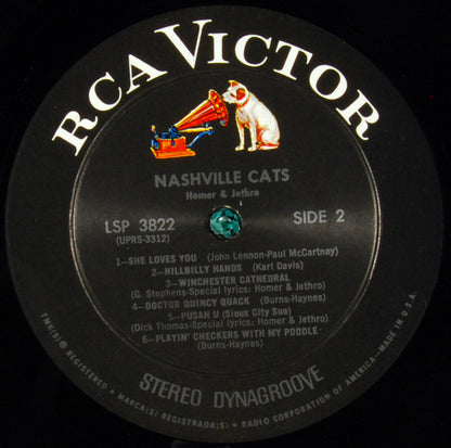 Homer And Jethro : Nashville Cats (LP, Album)