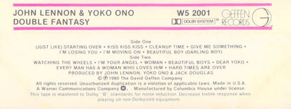 John Lennon & Yoko Ono : Double Fantasy (Cass, Album, Club)