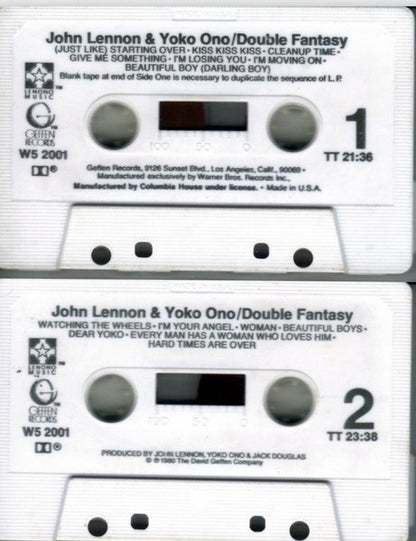 John Lennon & Yoko Ono : Double Fantasy (Cass, Album, Club)