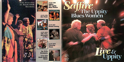Saffire -The Uppity Blues Women : Live & Uppity (CD, Album)